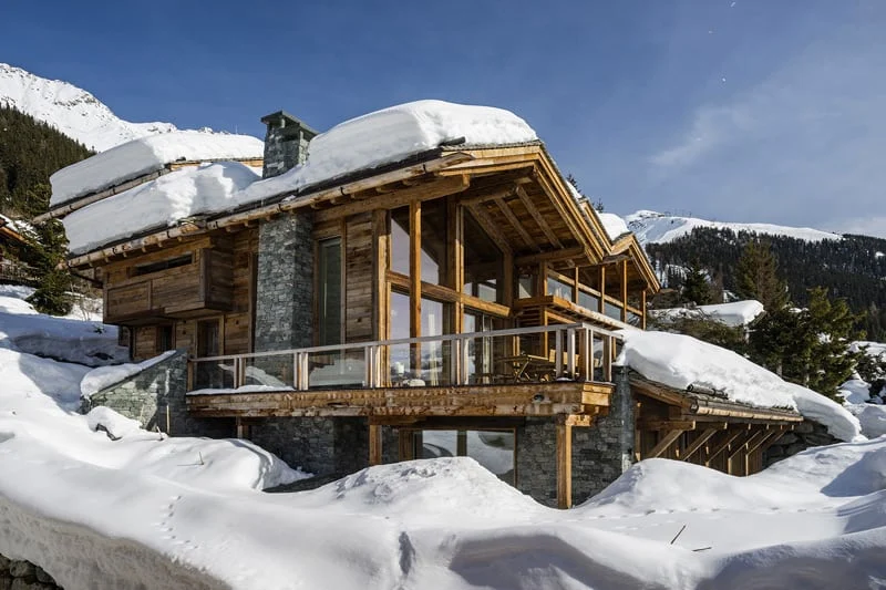 Chalet in the Swiss Alps
